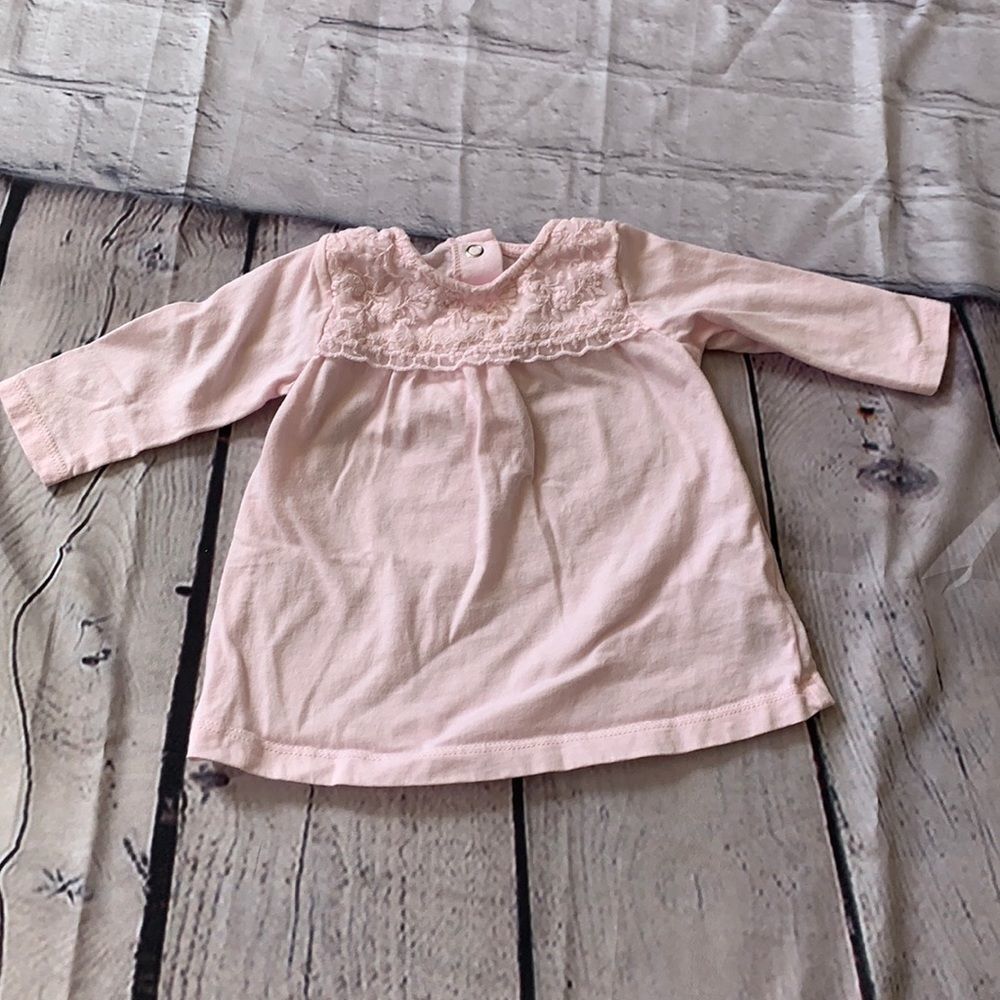 3/$25 Pink Lace Shirt